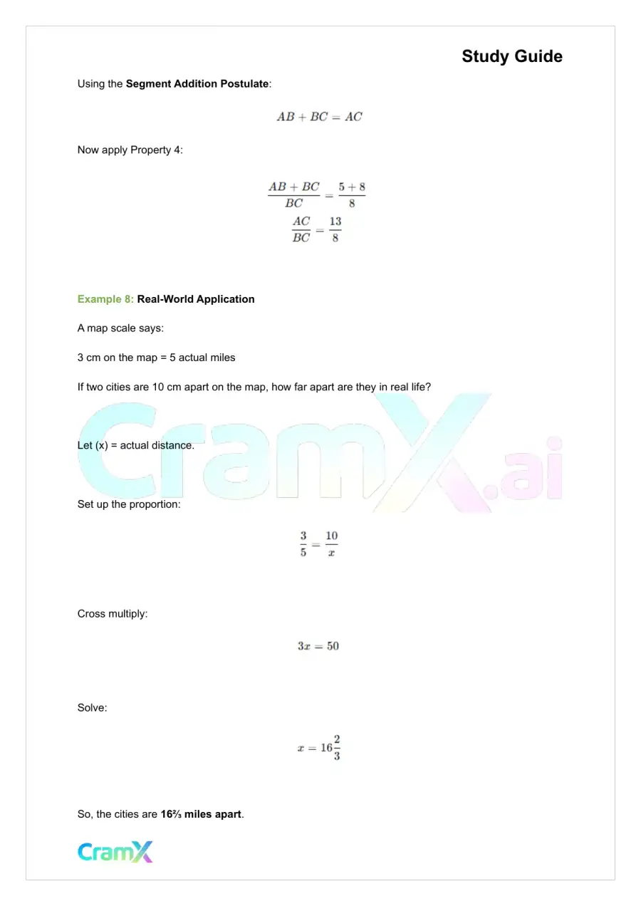 Geometry - Similarity, page 6