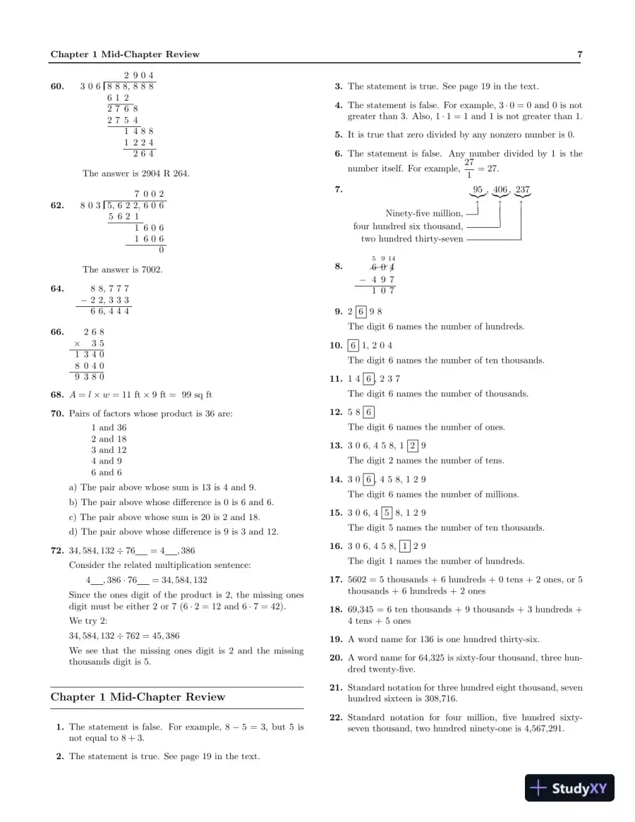 Solution Manual for Basic College Mathematics, 13th Edition, page 10