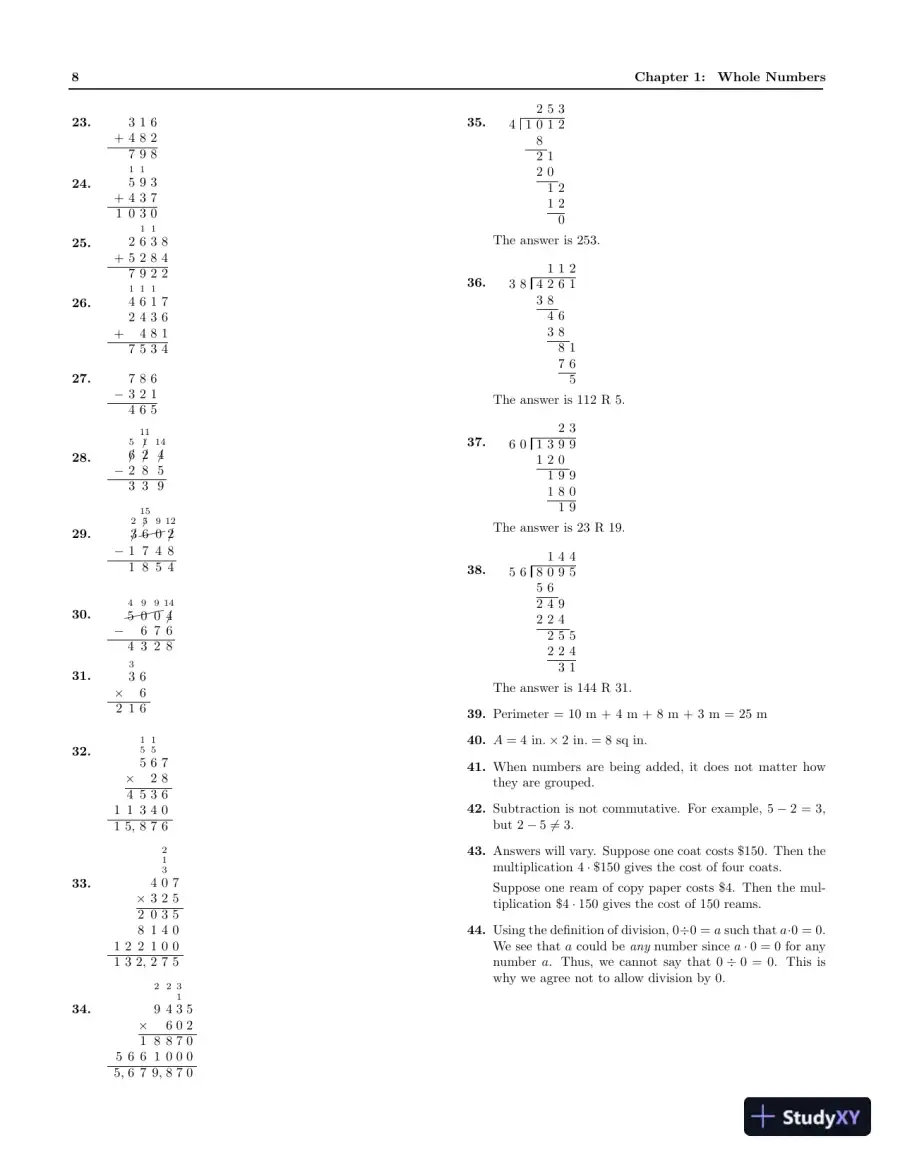 Solution Manual for Basic College Mathematics, 13th Edition, page 11