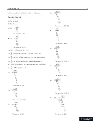 Solution Manual for Basic College Mathematics, 13th Edition - Page 8 preview image