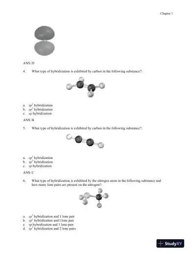 Test Bank for Organic Chemistry, 8th Edition - Page 10 preview image