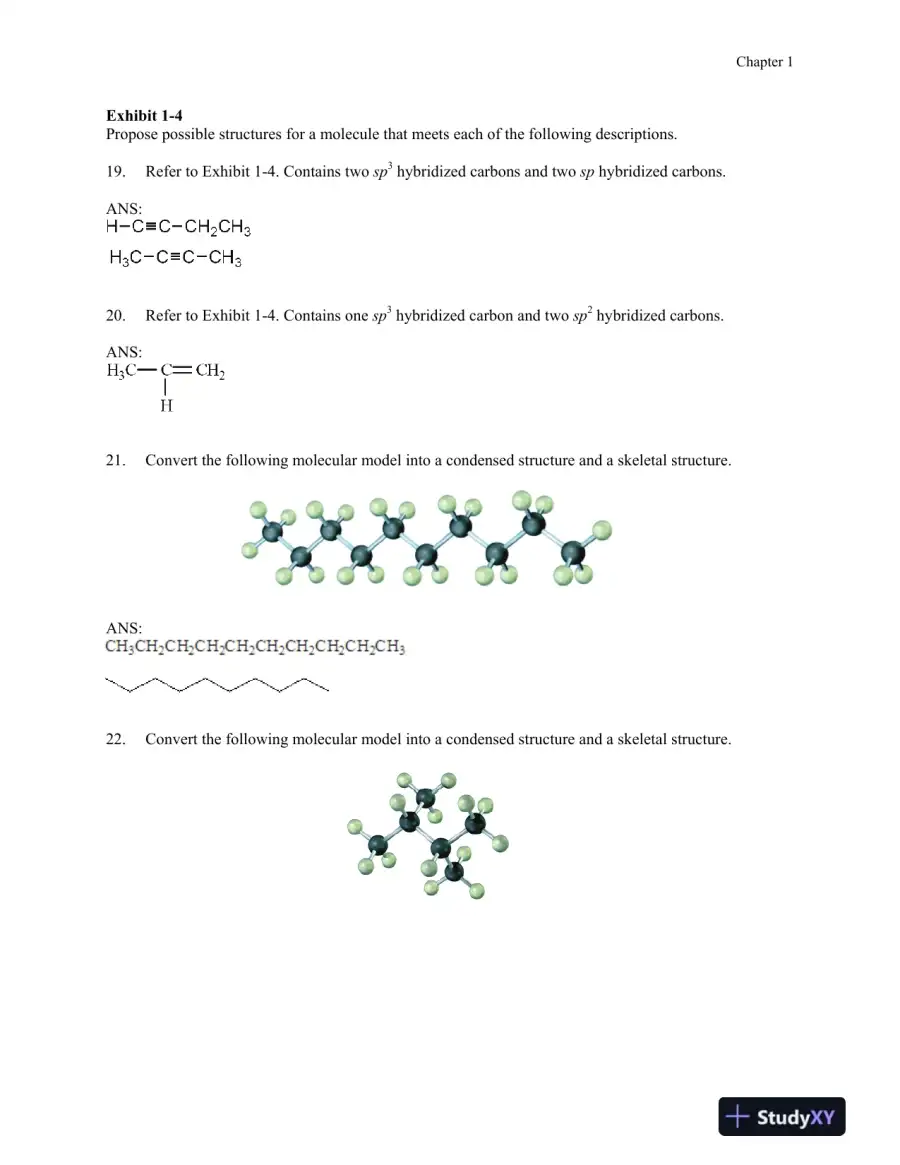 Test Bank for Organic Chemistry, 8th Edition, page 6