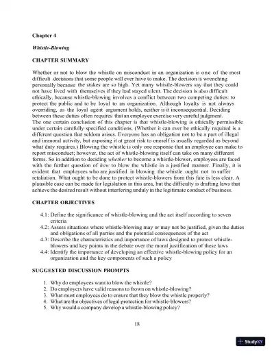 Test Bank For Ethics And The Conduct Of Business 8th Edition Test Bank - Page 21 preview image