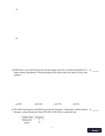 Test Bank For Elementary Statistics, 3rd Edition - Page 12 preview image