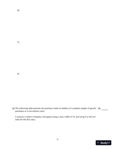 Test Bank For Elementary Statistics, 3rd Edition - Page 26 preview image