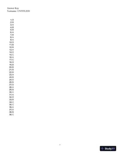 Test Bank For Elementary Statistics, 3rd Edition - Page 8 preview image