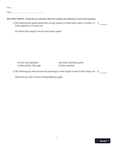 Test Bank For Elementary Statistics, 3rd Edition - Page 9 preview image