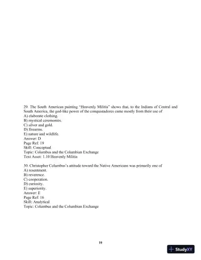 Test Bank For Visions of America: A History of the United States, Combined Volume 2nd Edition Test Bank - Page 13 preview image