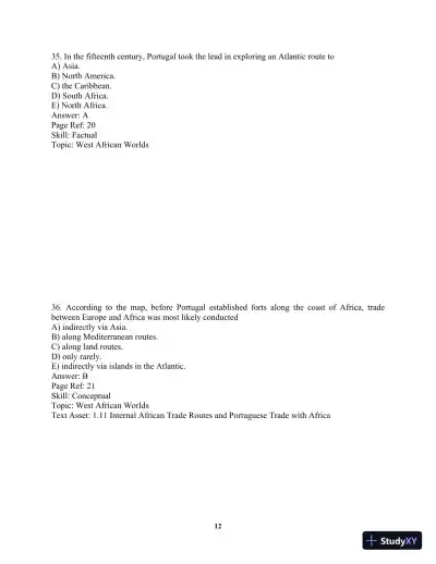 Test Bank For Visions of America: A History of the United States, Combined Volume 2nd Edition Test Bank - Page 15 preview image