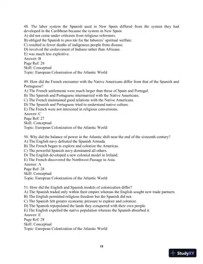 Test Bank For Visions of America: A History of the United States, Combined Volume 2nd Edition Test Bank - Page 21 preview image