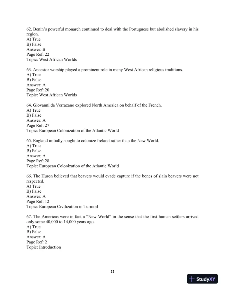 Test Bank For Visions of America: A History of the United States, Combined Volume 2nd Edition Test Bank, page 25