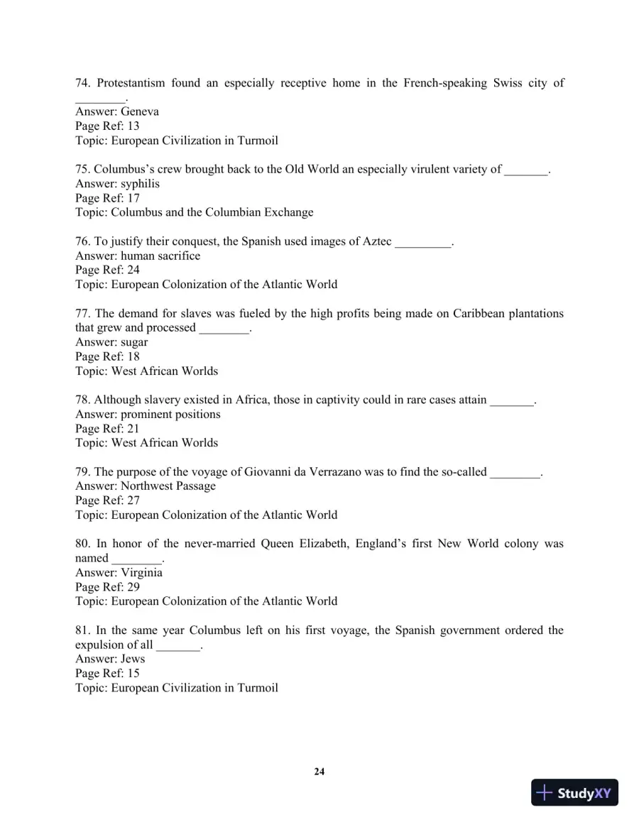Test Bank For Visions of America: A History of the United States, Combined Volume 2nd Edition Test Bank, page 27