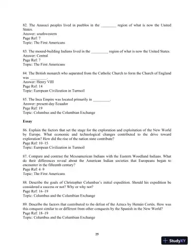 Test Bank For Visions of America: A History of the United States, Combined Volume 2nd Edition Test Bank - Page 28 preview image