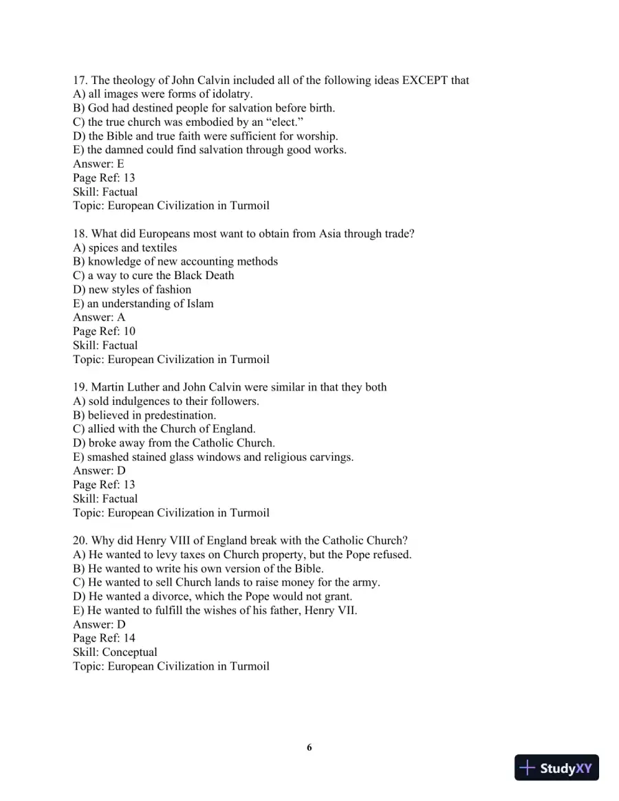 Test Bank For Visions of America: A History of the United States, Combined Volume 2nd Edition Test Bank, page 9