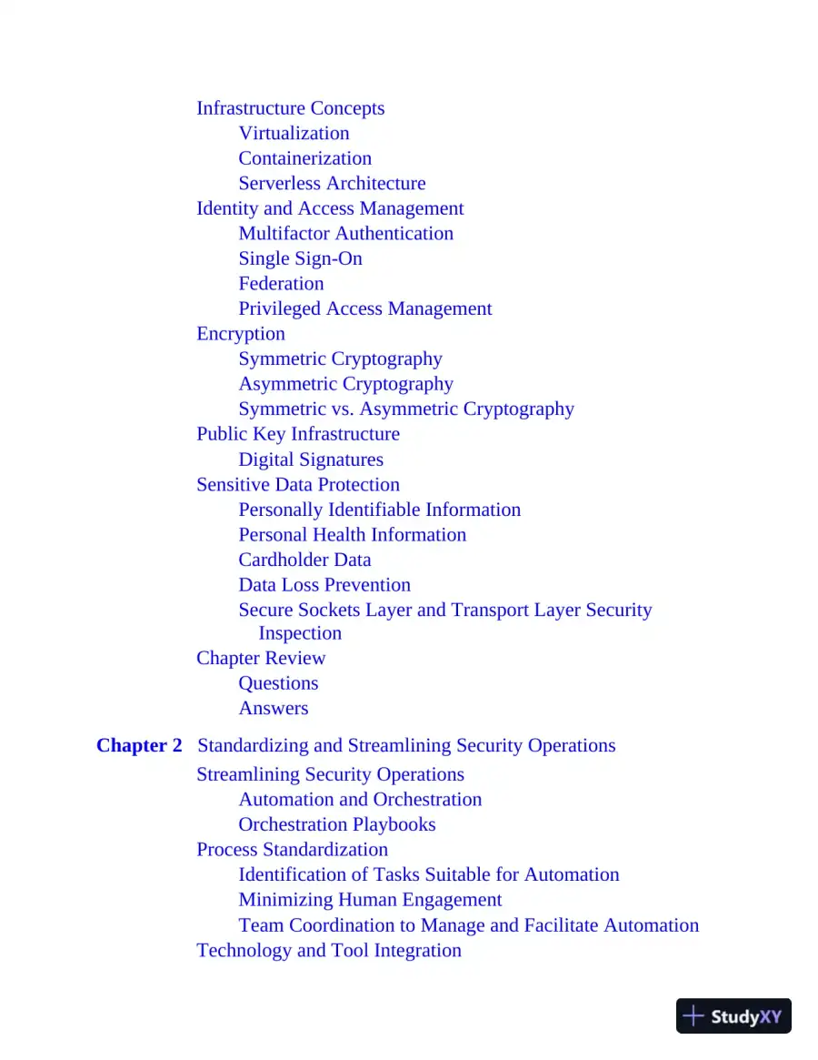 CompTIA CySA+ Cybersecurity Analyst Certification All-in-One Exam Guide (Exam CS0-003) (2024), page 14