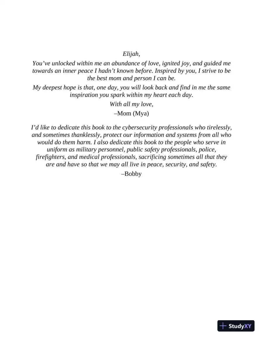 CompTIA CySA+ Cybersecurity Analyst Certification All-in-One Exam Guide (Exam CS0-003) (2024), page 7