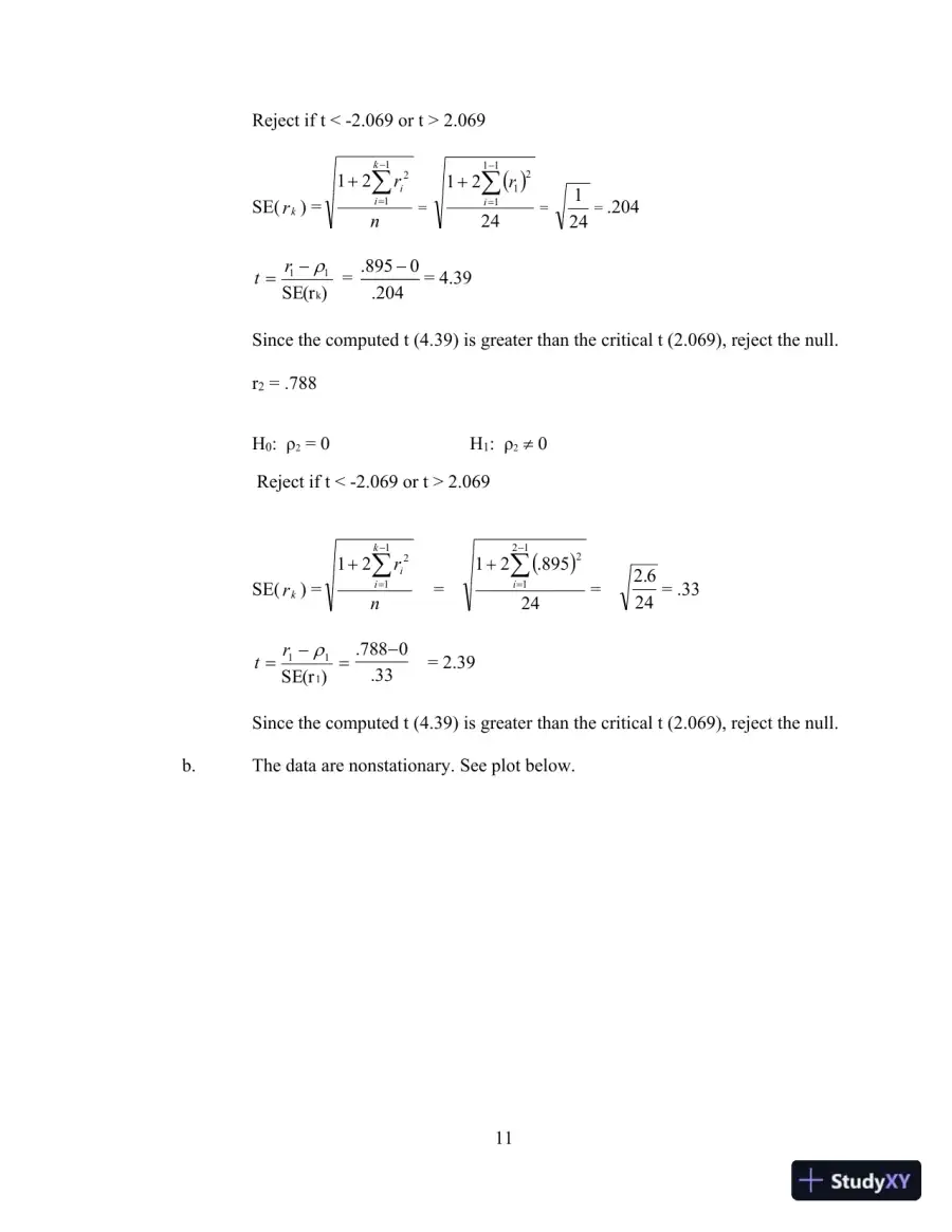 Solution Manual for Business Forecasting, 9th Edition, page 16