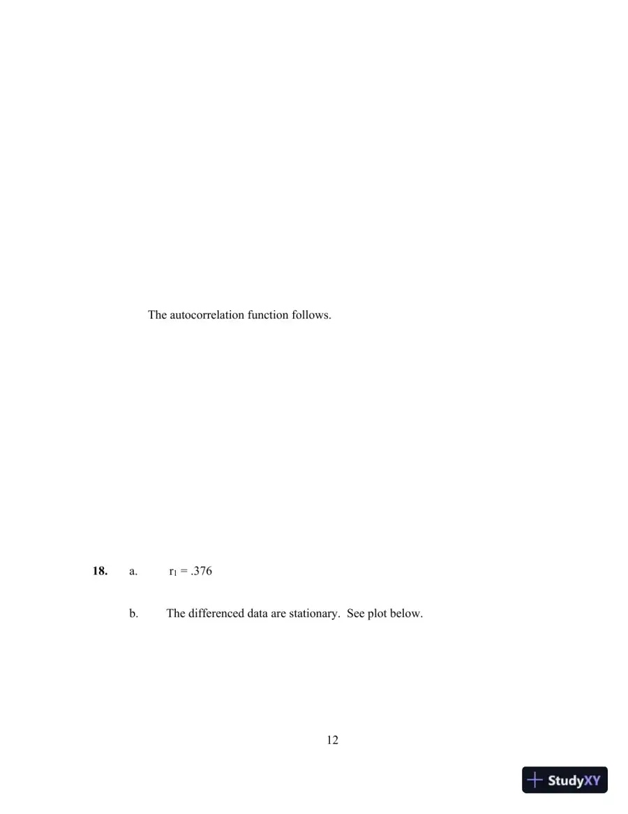 Solution Manual for Business Forecasting, 9th Edition, page 17
