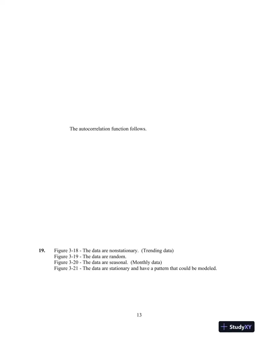 Solution Manual for Business Forecasting, 9th Edition, page 18