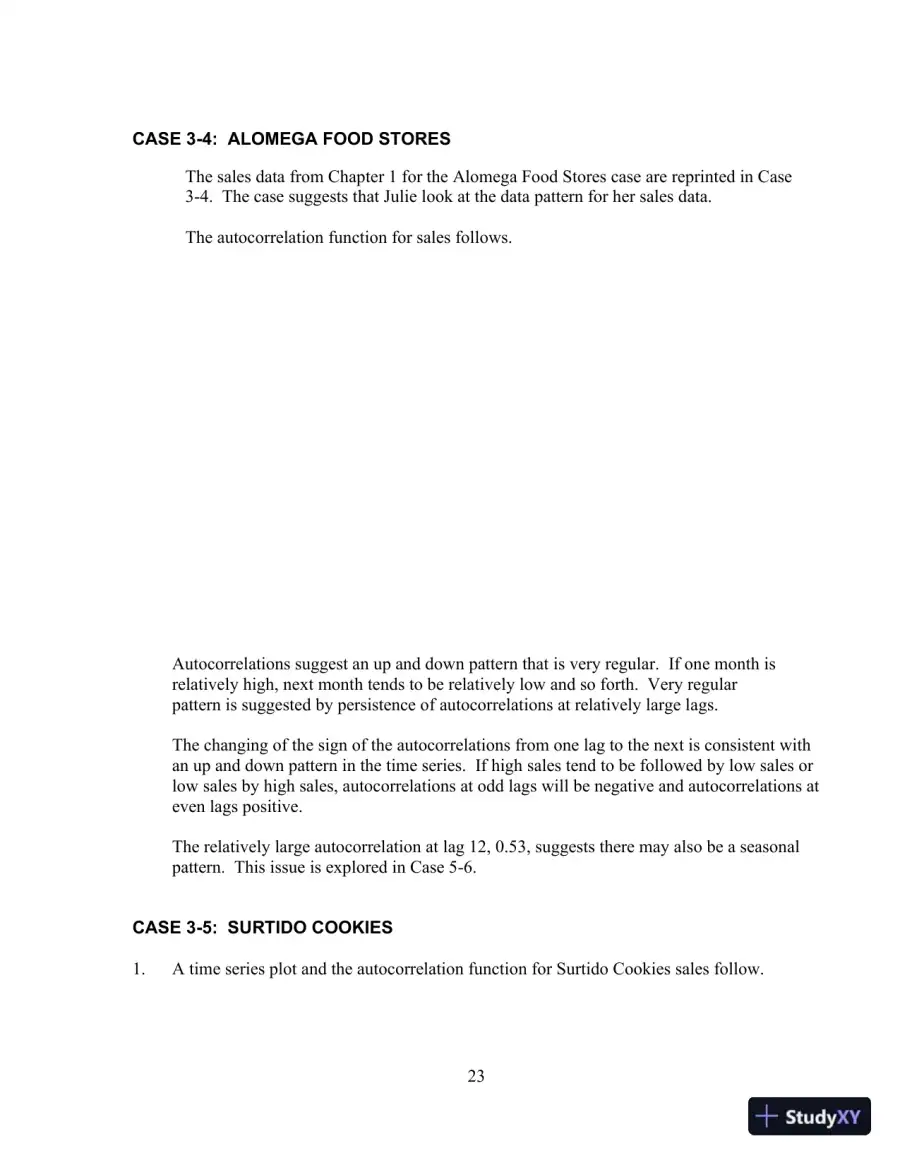 Solution Manual for Business Forecasting, 9th Edition, page 28