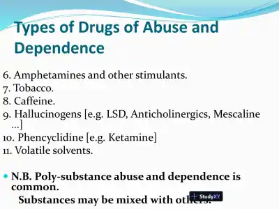 Substance Abuse And Dependence - Page 13 preview image
