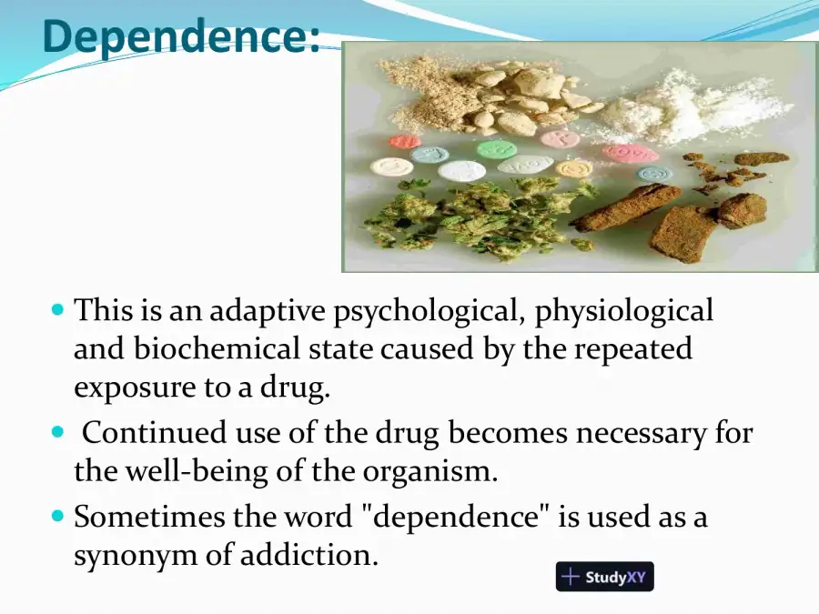 Substance Abuse And Dependence, page 5