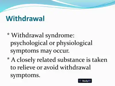 Substance Abuse And Dependence - Page 6 preview image