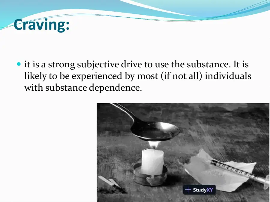 Substance Abuse And Dependence, page 8