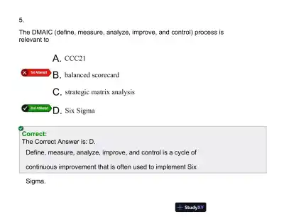 Strategic Management and Leadership: Evaluation, Continuous Improvement, and Organizational Culture - Page 7 preview image
