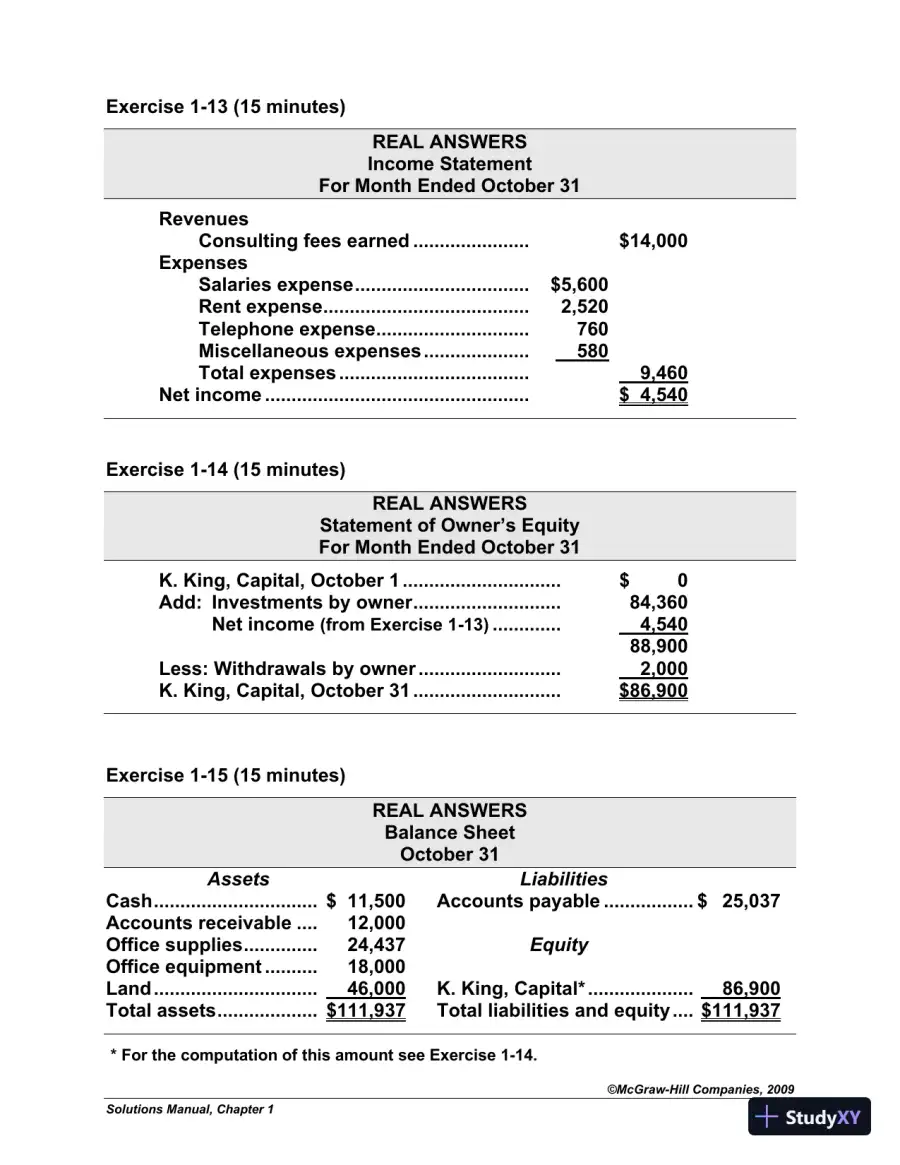 Solution Manual For Fundamental Accounting Principles with Best Buy Annual Report, 19th Edition, page 16