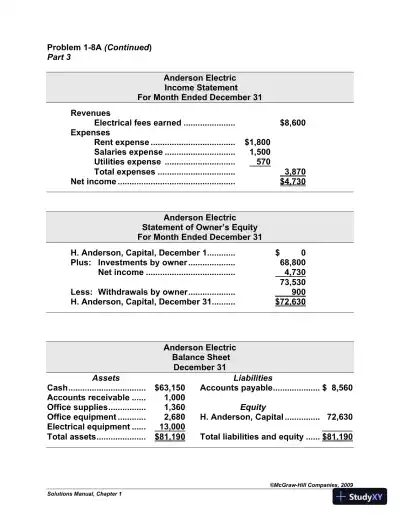Solution Manual For Fundamental Accounting Principles with Best Buy Annual Report, 19th Edition - Page 28 preview image
