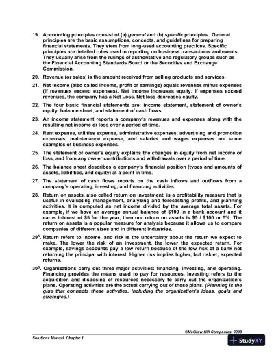 Solution Manual For Fundamental Accounting Principles with Best Buy Annual Report, 19th Edition - Page 4 preview image