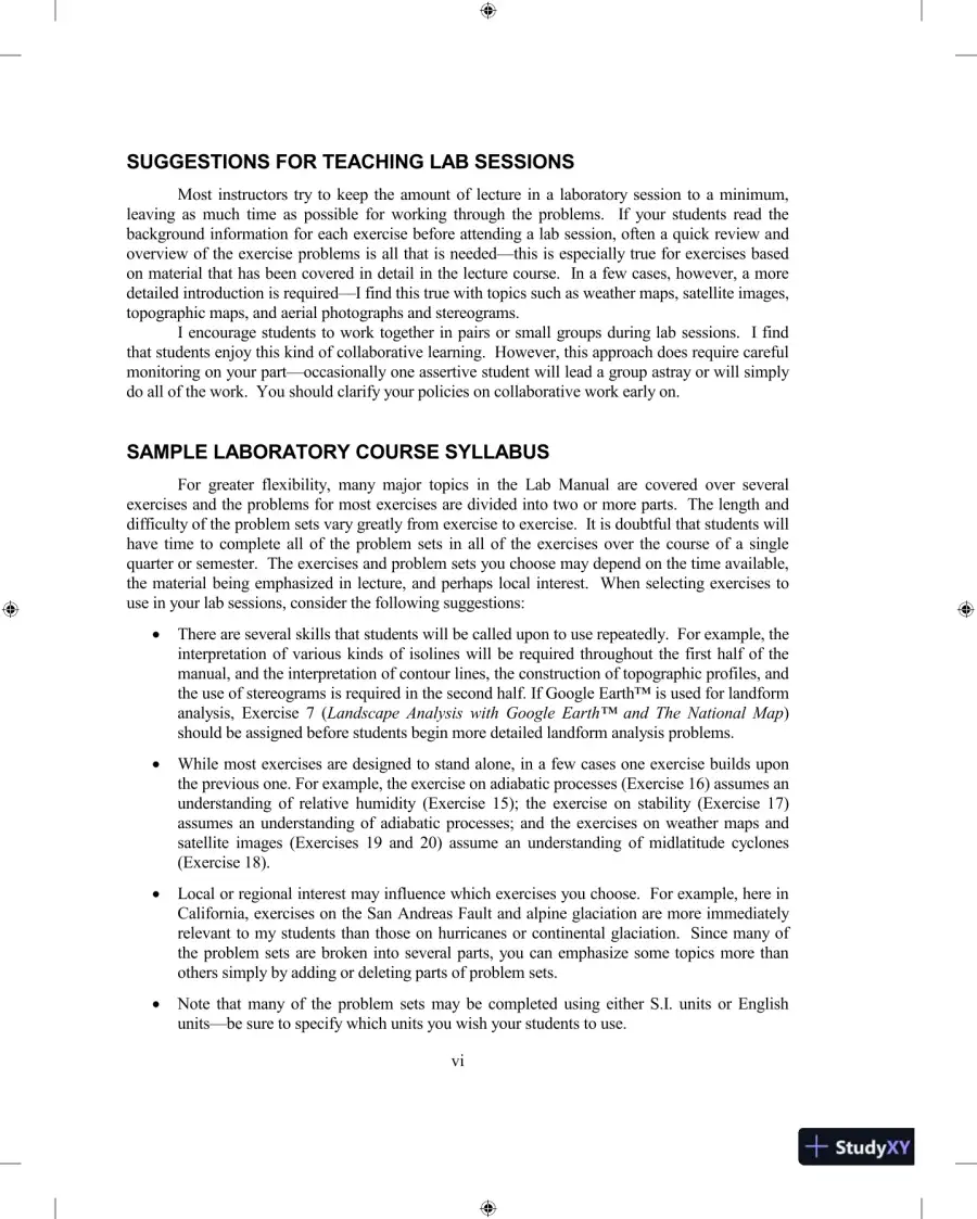 Solution Manual for Physical Geography Laboratory Manual, 12th Edition, page 6