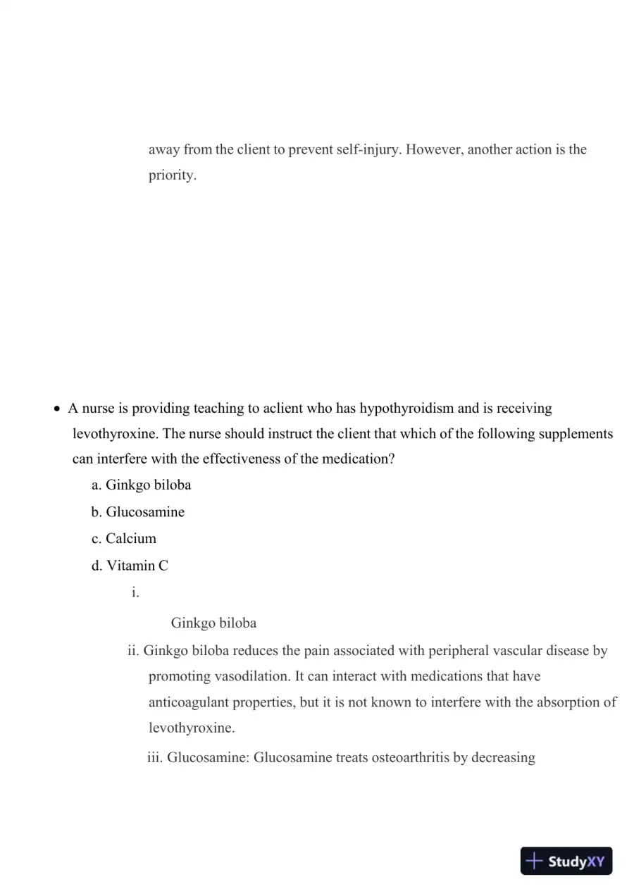 2023 ATI PN Comprehensive Exam with Answers (110 Solved Questions), page 4