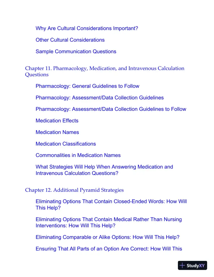 Saunders 2020-2021 Strategies for Test Success: Passing Nursing School and the NCLEX Exam (2019), page 10