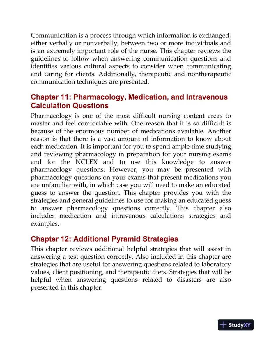 Saunders 2020-2021 Strategies for Test Success: Passing Nursing School and the NCLEX Exam (2019), page 31