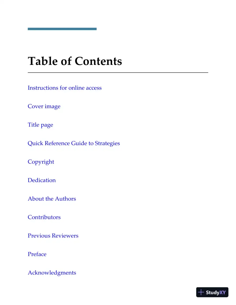 Saunders 2020-2021 Strategies for Test Success: Passing Nursing School and the NCLEX Exam (2019), page 5