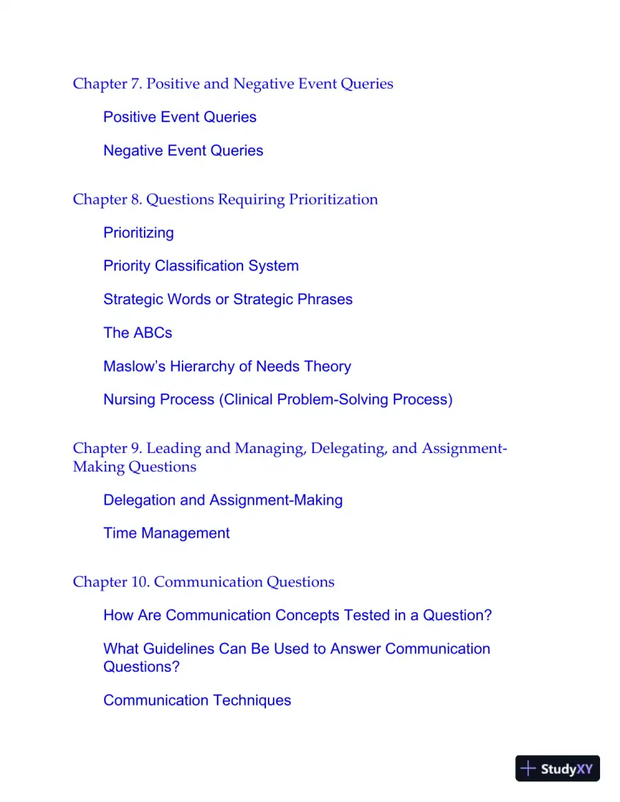 Saunders 2020-2021 Strategies for Test Success: Passing Nursing School and the NCLEX Exam (2019), page 9