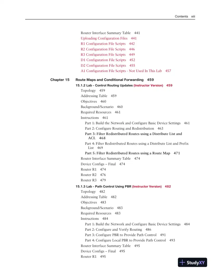 Lecture Notes for CCNP Enterprise: Advanced Routing (ENARSI) v8 Lab Manual, page 11