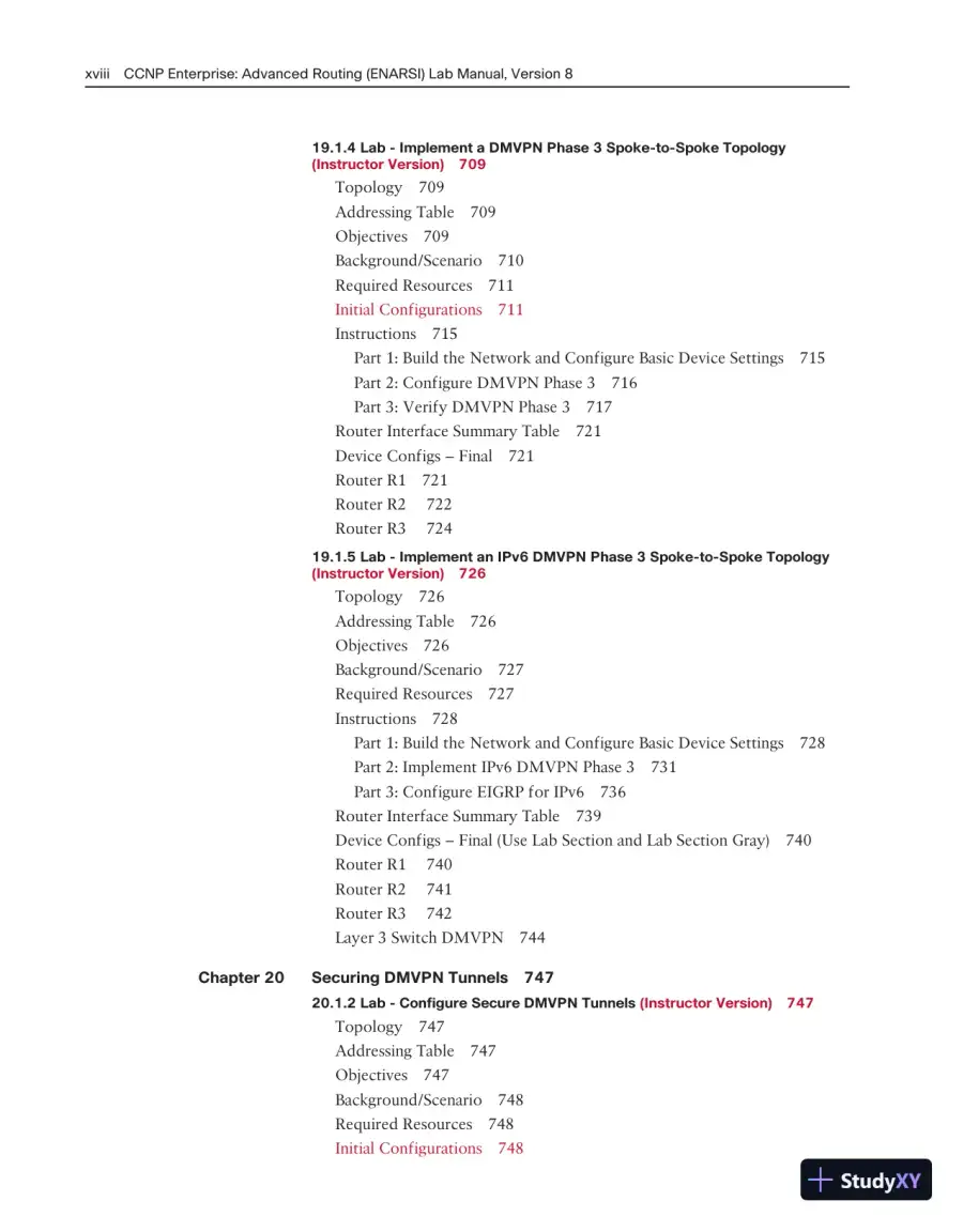 Lecture Notes for CCNP Enterprise: Advanced Routing (ENARSI) v8 Lab Manual, page 16