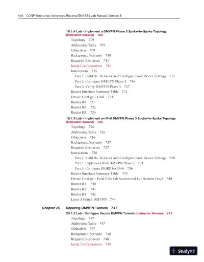 Lecture Notes for CCNP Enterprise: Advanced Routing (ENARSI) v8 Lab Manual - Page 16 preview image