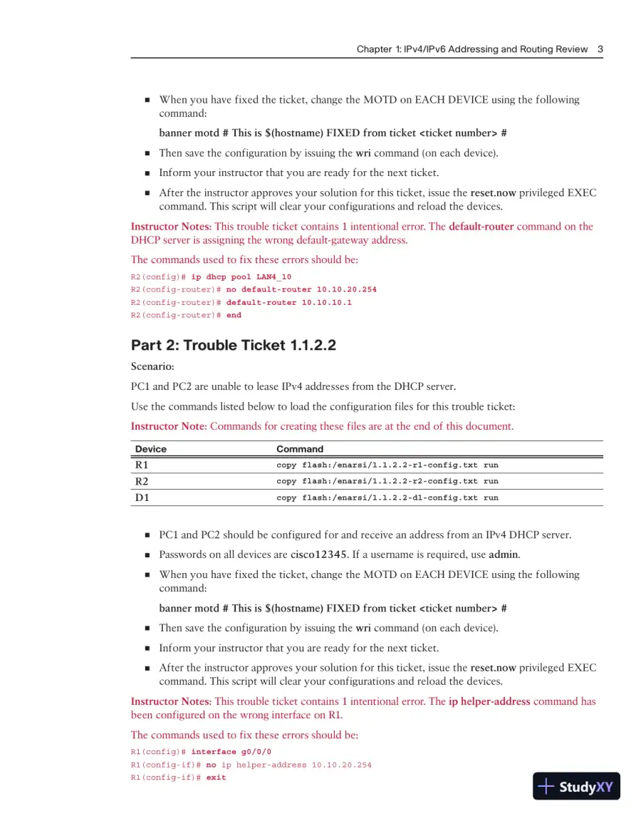 Lecture Notes for CCNP Enterprise: Advanced Routing (ENARSI) v8 Lab Manual, page 25