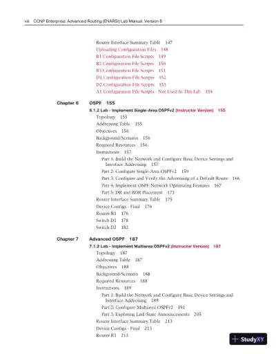 Lecture Notes for CCNP Enterprise: Advanced Routing (ENARSI) v8 Lab Manual - Page 6 preview image