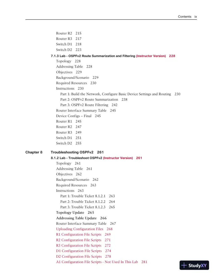 Lecture Notes for CCNP Enterprise: Advanced Routing (ENARSI) v8 Lab Manual, page 7