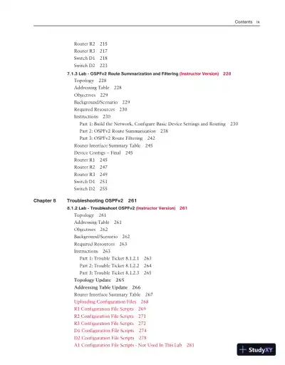 Lecture Notes for CCNP Enterprise: Advanced Routing (ENARSI) v8 Lab Manual - Page 7 preview image