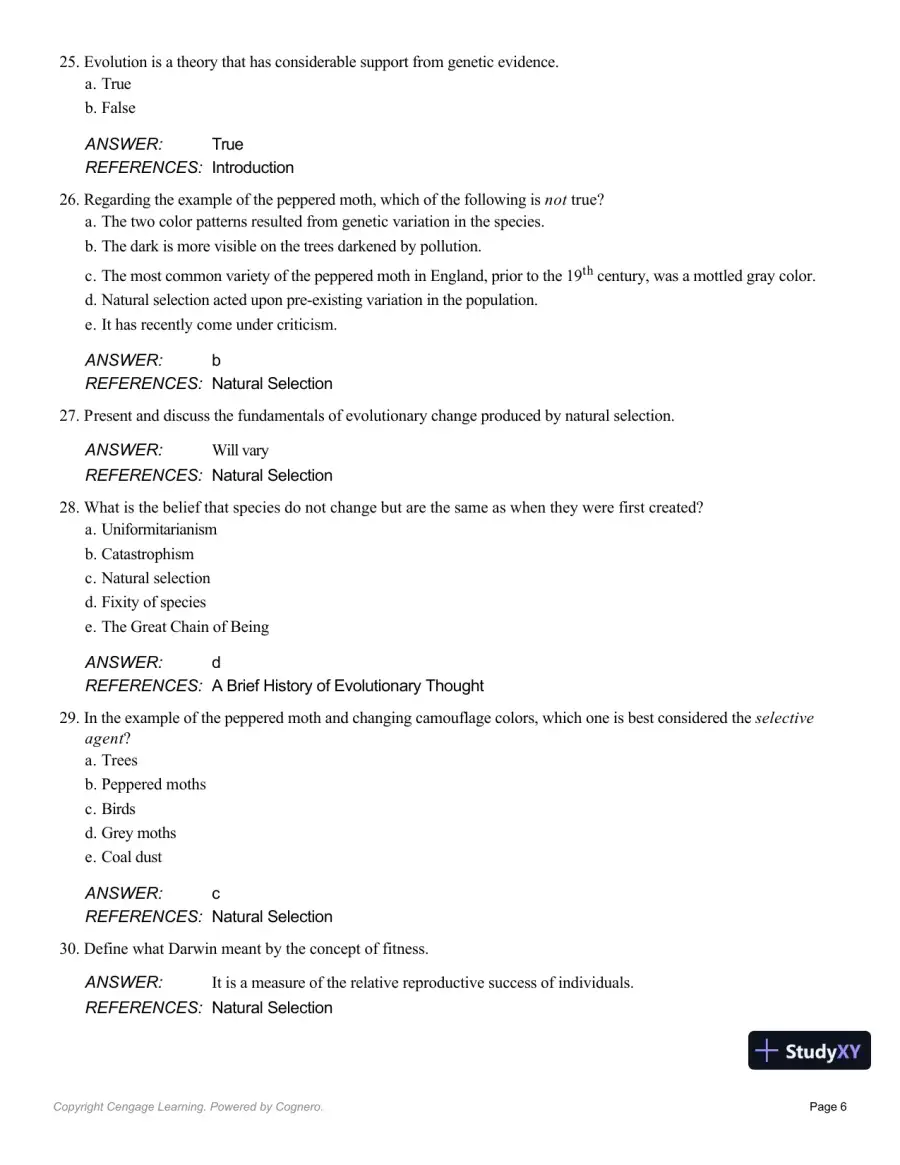 Essentials Of Physical Anthropology, 10th Edition Test Bank, page 18