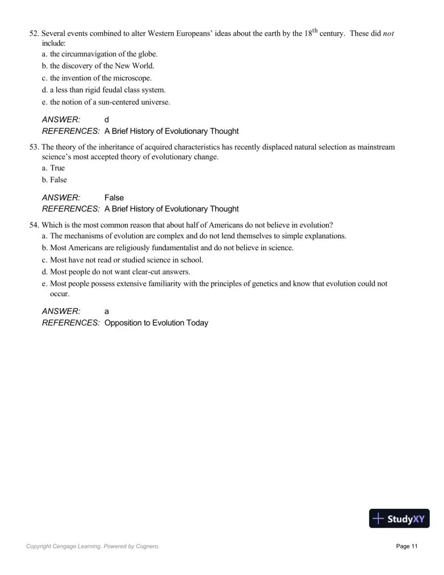Essentials Of Physical Anthropology, 10th Edition Test Bank, page 23