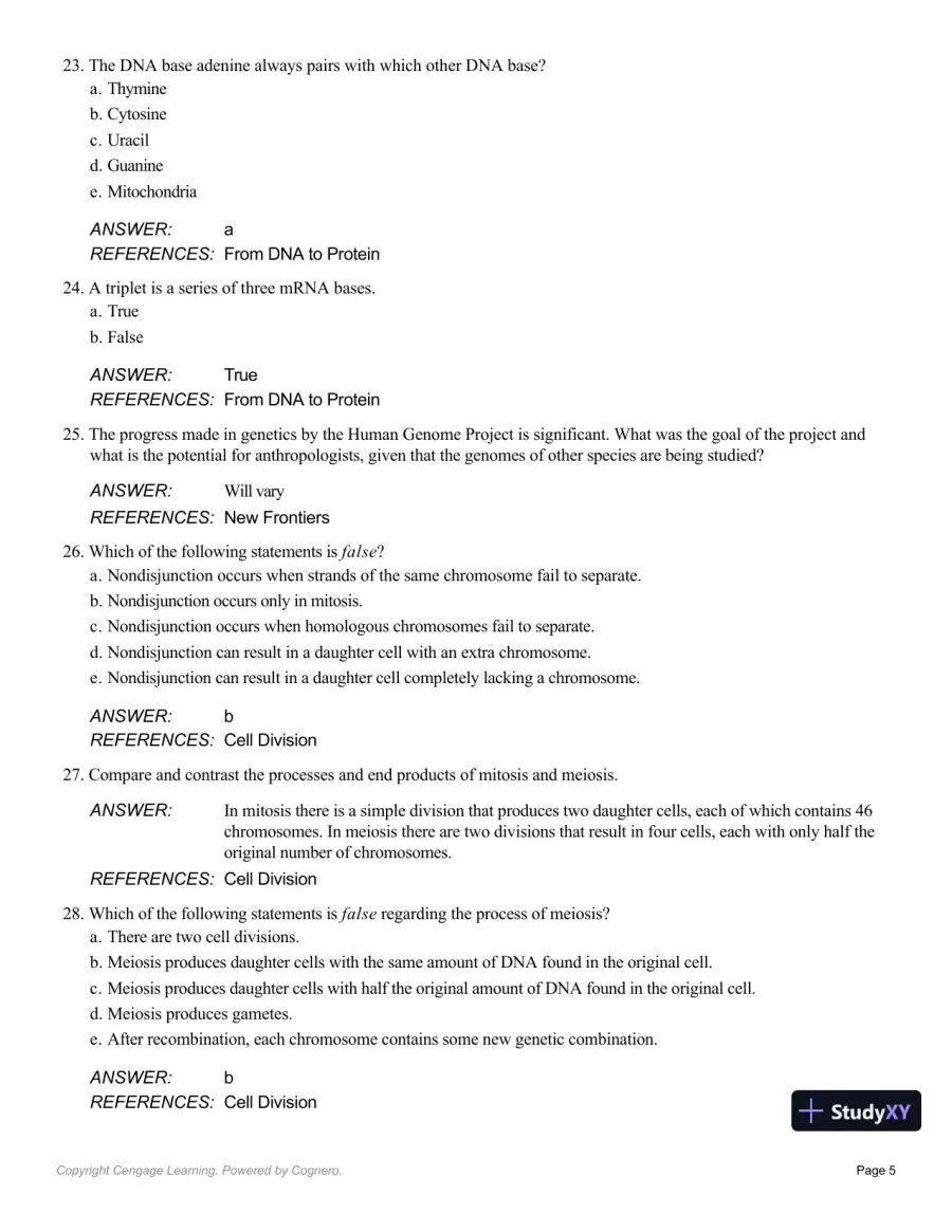 Essentials Of Physical Anthropology, 10th Edition Test Bank, page 28