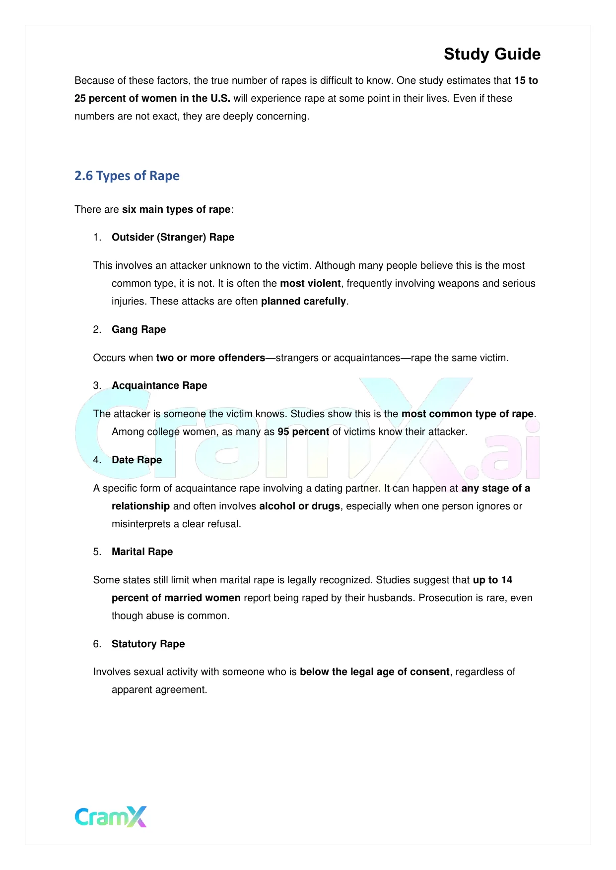 Sociology - Deviance, Crime, and Social Control - Page 5 preview image