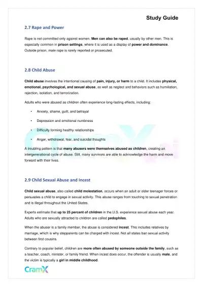 Sociology - Deviance, Crime, and Social Control - Page 6 preview image